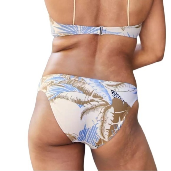 Aerie Knot Bikini Bottom- Monaco Blue - Picture 3 of 8